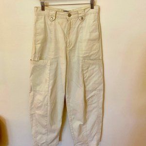 BDG Y2K Cream Multi-Pocket Cargo Pant